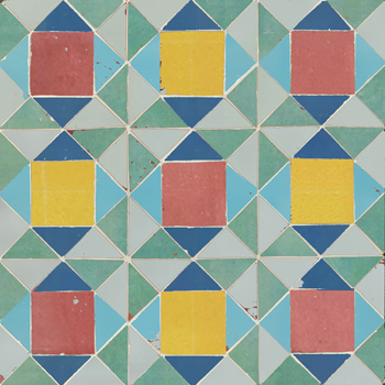 Mosaic House Moroccan tile Bassat 21-18-2-13-30-12 Light Blue,   Light Green,   Light Turquoise,   Yellow,   Pink,   celadon, celadon, green   solid zellige, mosaic, zellij, field, pattern, glaze, simple, classic 